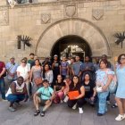 Participants en una visita a la Paeria organitzada pel SAM. - AJUNTAMENT DE LLEIDA