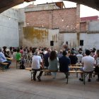 El festival té la seu a Cal Jaques. - J.GÓMEZ