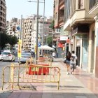 A la vorera dels nombres parells de Rovira Roure ja no hi ha arbres entre Prat de la Riba i Ronda. - MAGDALENA ALTISENT