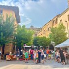 La celebració del Flea Market a Sanaüja. - IMMA SALMERÓN