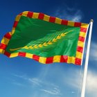 Així serà la nova bandera oficial de la comarca. - CONSELL COMARCAL DE LA SEGARRA
