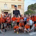 Torregrossa. Els Grallers Els Descordats van ser els encarregats d’assegurar l’ambient festiu per tot el municipi. - JORDI ECHEVARRIA
