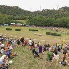 Prop de 2.000 persones van gaudir del concurs ahir a Llavorsí, la majoria un públic familiar resident o que estiueja a la zona. - EDGAR ALDANA
