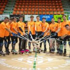 L’equip llistat es va començar a entrenar ahir a l’Onze de Setembre amb les tres noves incorporacions i el jove argentí Pablo Grassi. - PAU PASCUAL