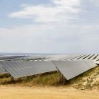 Les plaques fotovoltaiques de Solaria i d’Ignis ocupen 656 hectàrees al terme d’Alcarràs. - JORDI ECHEVARRIA