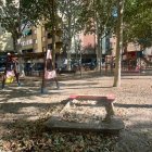 L’estat d’un parc infantil de Cappont. - PP