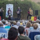 Un moment del concert de MiratJazz a la plaça Major de Florejacs. - LAIA PEDRÓS