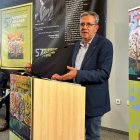 El president de la Diputació, Joan Talarn, ahir a la clausura de la Universitat Catalana d’Estiu. - DIPUTACIÓ DE LLEIDA