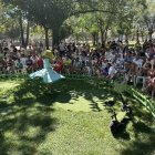 Espectacle familiar ‘Les vacances de Madame Roulotte’, a càrrec de la companyia La Bleda, a Alpicat. - JOAN GÓMEZ