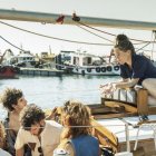 Carla Simón, en el rodatge de ‘Romería’ l’any passat a Vigo. - ACN