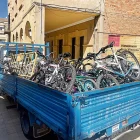 Les bicicletes que han estat retirades als carrers de la ciutat. - A.MOLLERUSSA