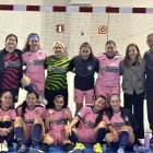 Plantilla del Club de Futbol Sala Ivars, un dels projectes que opten al patrocini.