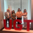 Ramon Moreno, Joana Mor, Núria Gil i Antonia Fuentes. - DELEGACIÓ DEL GOVERN