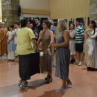Assaig del ball cerdà, dimarts, a la sala de Sant Domènec de la Seu. - C.SANS