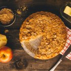 Tarta de manzana.