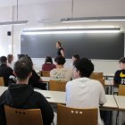 Alumnes al curs de matemàtiques de l’Escola Politècnica Superior de la UdL. - EPS-UDL