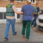 Un dels 17 detinguts en l’operatiu de la Guàrdia Civil. - GUÀRDIA CIVIL