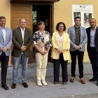 Els alcaldes que han creat la noxa Xarxa de Capitals Comarcals de l'Alt Pirineu.