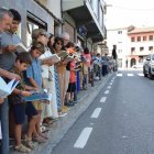 Famílies senceres van participar en la Carrerada de Llibres. - C.SANS