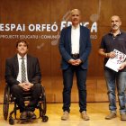 El projecte es va presentar ahir a l’Espai Orfeó. - ACN / ROGER SEGURA