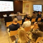 L’Espai Sunka de Plusfrec va acollir ahir la jornada Empresa i Aprofitament Alimentari. - AMADO FORROLLA