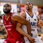 Imatge del partit jugat per l’Hiopos davant del Manresa. - @BÀSQUET MANRESA