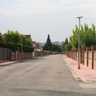 Vista d’una de les urbanitzacions afectades a Alpicat. - AMADO FORROLLA