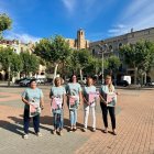 La desena edició del certamen es va presentar ahir a la plaça Mercadal de Balaguer. - PAERIA DE BALAGUER