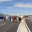 Reobert al trànsit el pont que connecta Ciutat Jardí amb Joc de la Bola - AMADO FORROLLA