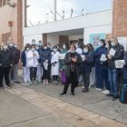 Una protesta durant la vaga de metges el gener del 2023. - SEGRE