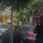 Un petit foc a General Brito de Lleida