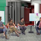 Santi Roig condueix el debat sobre malbaratament alimentari. - LLEIDA TELEVISIÓ