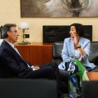 Trobada al Rectorat. Puy va rebre Romero ahir al Rectorat de la UdL, on li va plantejar les necessitats de creixement. - GENERALITAT