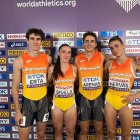Bernat Erta, Paula Sevilla, Julio Arenas i Blanca Hervás. - RFEA