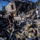 Destrosses a la ciutat de Sumi pels atacs russos de divendres. - EUROPA PRESS