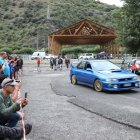 Un vehicle, ahir a la prova del Bidó Esprint. - EDGAR ALDANA