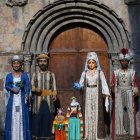 Imatge dels Gegants de la Seu. - COLLA DE GEGANTERS I GRALLERS DE LA SEU D’URGELL