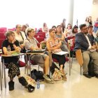 Una trentena d’estudiants van assistir ahir a la inauguració del postgrau. - MAGDALENA ALTISENT