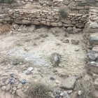 Detall d’un dels murs del jaciment després dels últims treballs. - J.M.B.