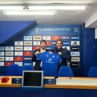 Marc Torres y Ramon Soler, con la camiseta de la presente campaña.