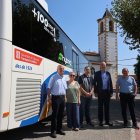 La presentació del bus es va fer a Vila-sana. - J. GÓMEZ