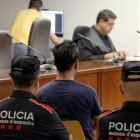 L’acusat, ahir a la banqueta de l’Audiència. - ACN