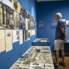 La galeria lleidatana va inaugurar ahir l’exposició, que es podrà visitar fins al 15 d’octubre. - JORDI ECHEVARRIA