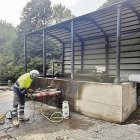 Trabalhs d’impermeabilizacion en depòsits de Les. - AJUNTAMENT DE LES