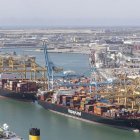 Moltes de la mercaderies que ven Lleida a l’exterior surten pel port de Barcelona. - EUROPA PRESS
