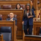 Nogueras va ser l’encarregada de defensar la norma al Congrés. - EUROPA PRESS
