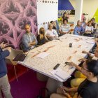 La sessió es va fer a l’edifici del casino de l’avinguda Blondel. - JORDI ECHEVARRIA