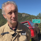 Paco Olmedo, sots-cap de bombers sobre el boletarie desparegut a Abella de la Conca