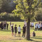 Ahir els estudiants de la UdL encara celebraven les novatades.