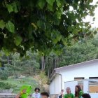 Dos de les proves que es van portar a terme en el transcurs de la celebració de la primera Tupinada de Guixers. - A. GUIXERS